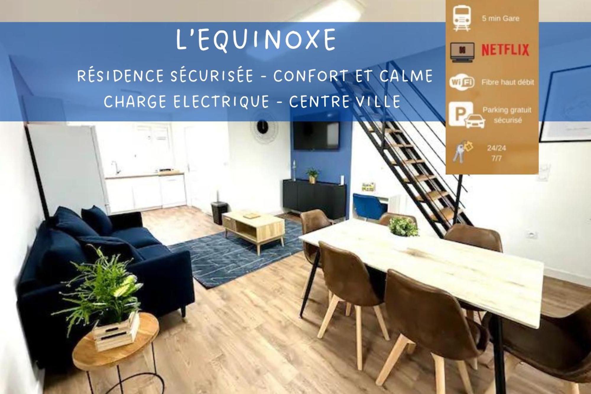 L'Equinoxe - Parking Prive - Zapart'Hotels Malesherbes Buitenkant foto